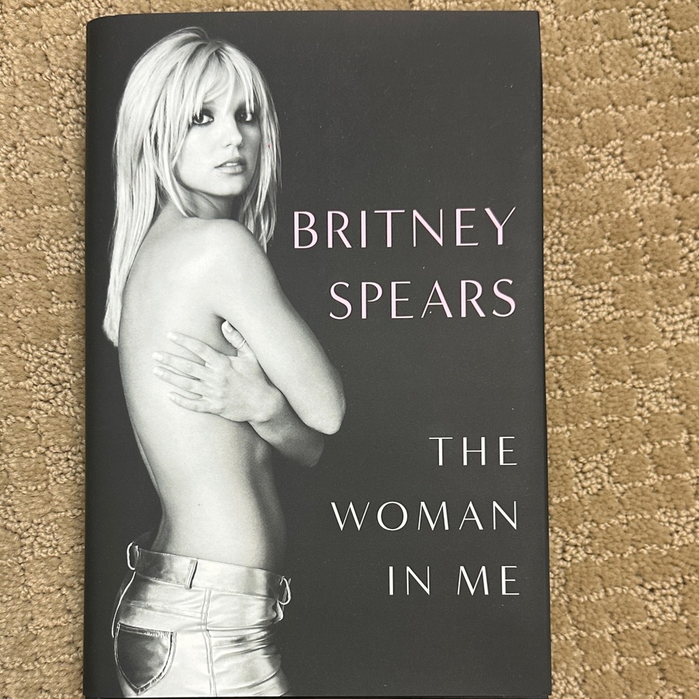 Britney Spears 'The Woman in Me' Hardcover Book - Gray Cover